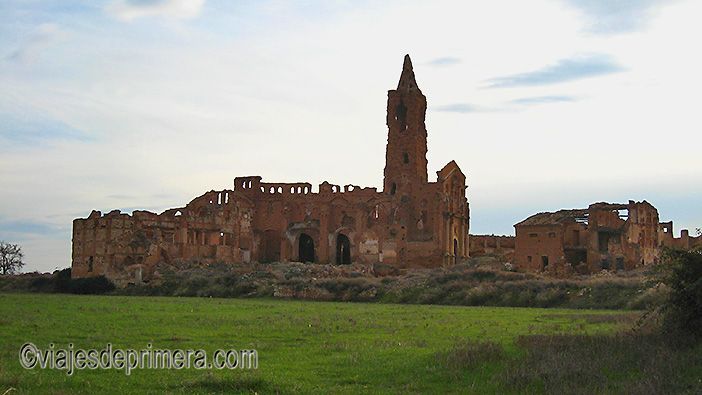 Las psiconofías de Belchite han puesto de moda las visitas a este pueblo de Zaragoza vinculado para siempre a la Guerra Civil española