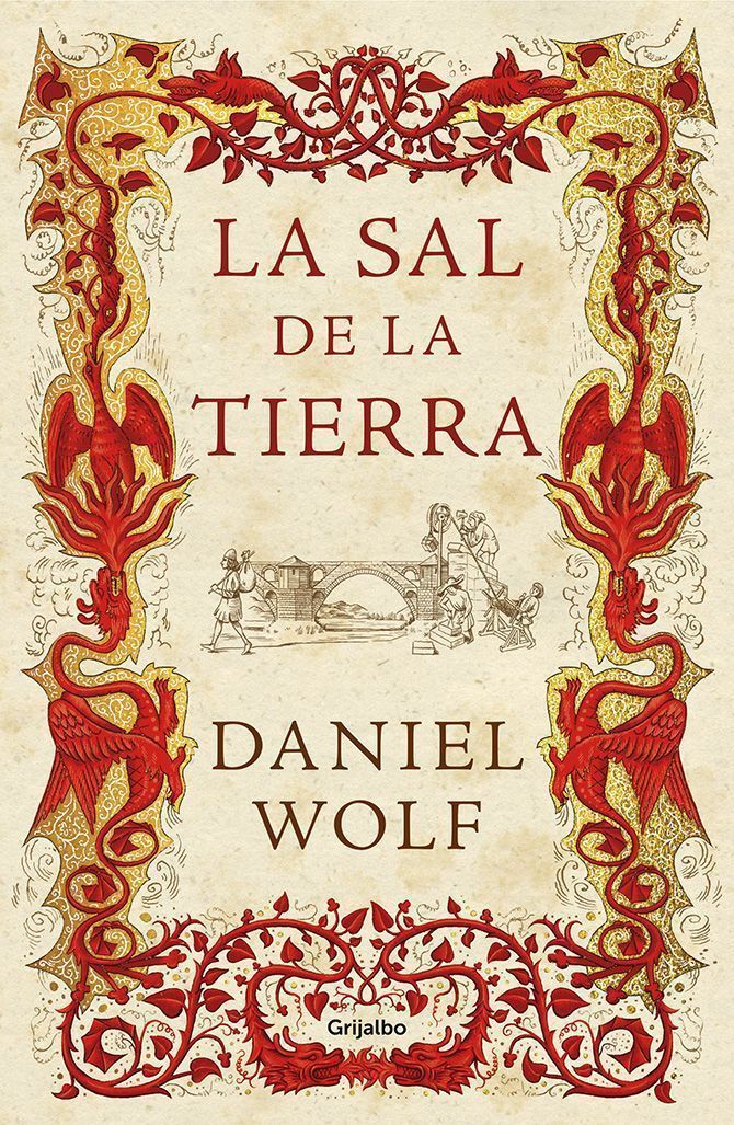 Portada de la novela histórica La sal de la tierra, de Daniel Wolf.