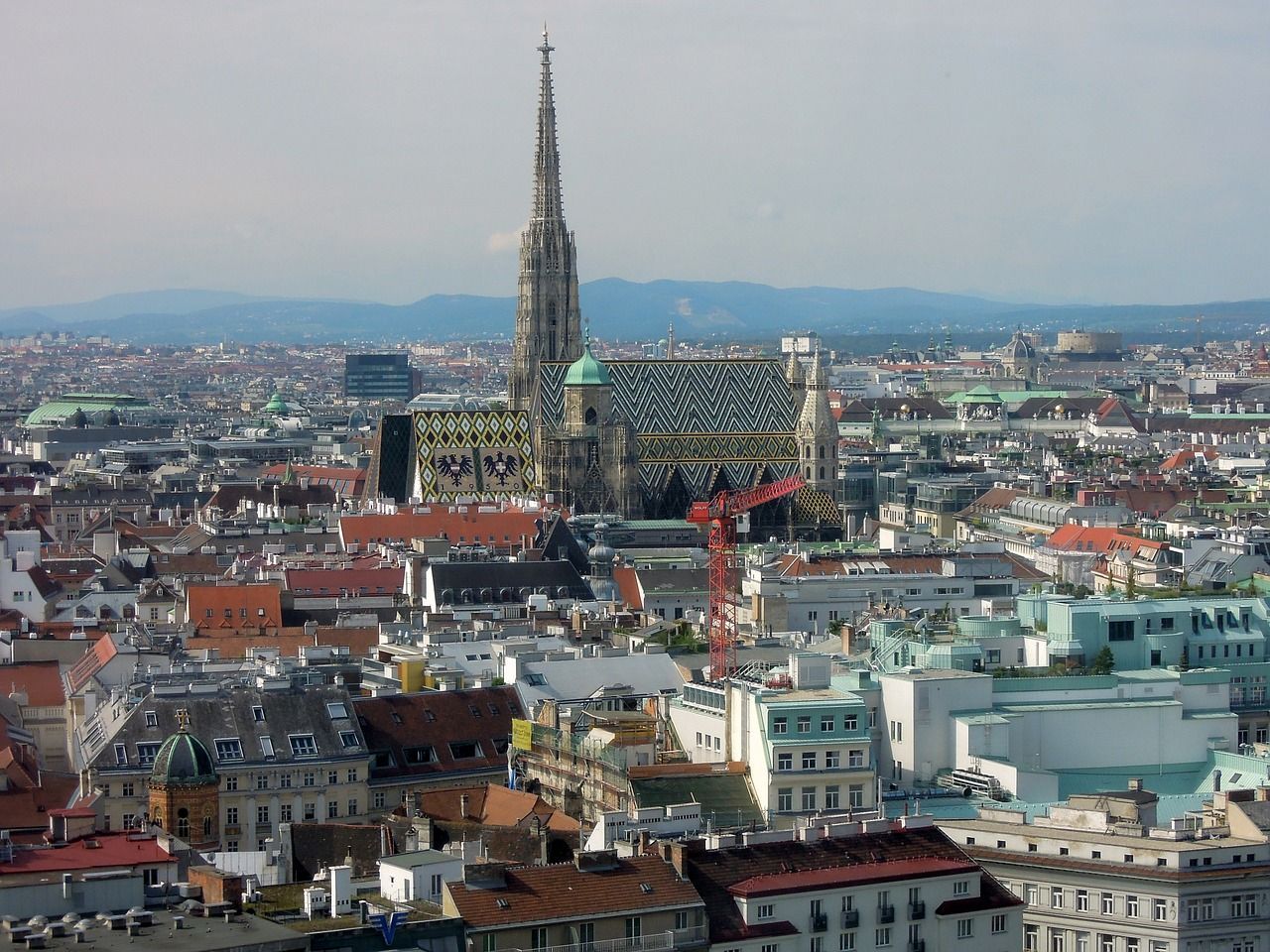 La Catedral de San Esteban de Viena es uno de los lugares que ver en un viaje a la capital de Austria