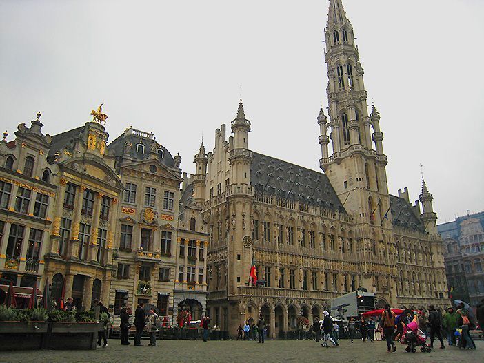 La Grand Place de Bruselas es Patrimonio de la Humanidad desde 1998