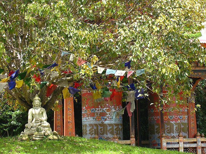 Monasterio de Khamsun Yuley en Bután.