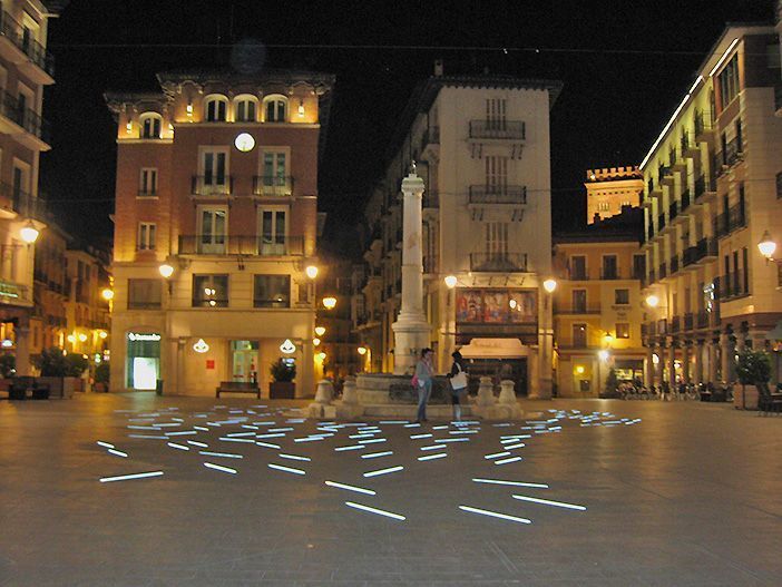 La Plaza del Torico es uno de los lugares de interés de Teruel más conocidos