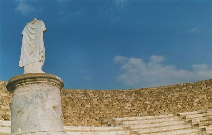 El teatro romano de Solos es uno de los lugares de interés de Chipre.