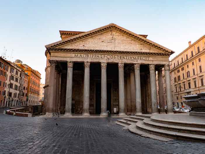 Panteón-clásico-de-Agripa-en-Roma