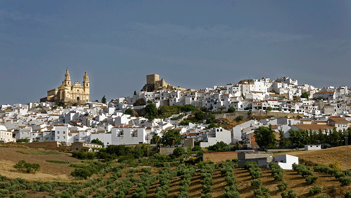 El casco histórico de Olvera lo convierte en uno de los pueblos blancos de Cádiz imprescindibles