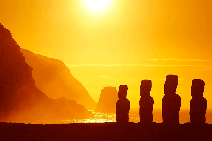 Rapa Nui es un territorio de Oceanía integrado en Chile