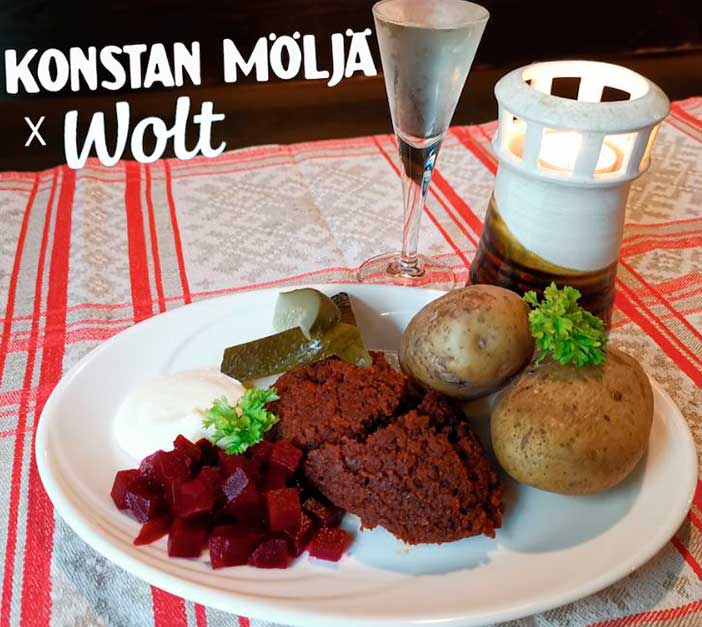 Konstan Molja es un buen restaurante donde comer cosas típicas en Helsinki