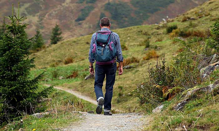 Las Médulas es un lugar fantástico para practicar senderismo en la provincia de León