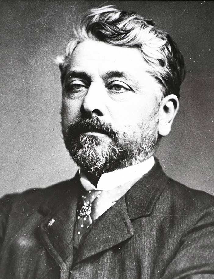 Gustave Eiffel dio nombre a la Torre Eiffel de París