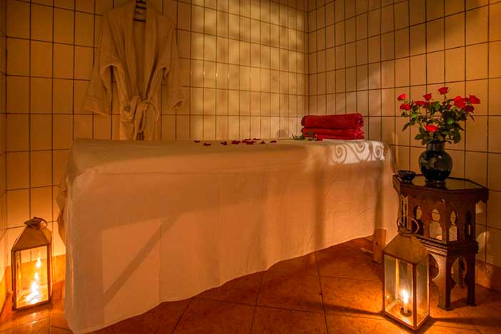 El riad Jnane Mogador es uno de los riads de Marrakech con spa