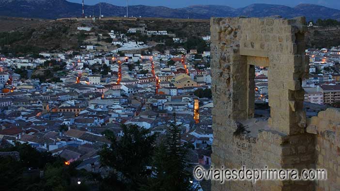 La Fortaleza de la Mota tiene unas vistas extraordinarias de Alcalá la Real