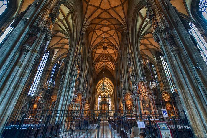 La Catedral de Viena es el mejor ejemplo de arte gótica de Austria