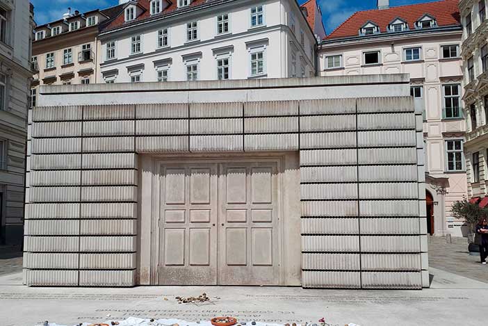 El Museo Judío de Viena está muy cerca del Memorial del Holocausto en la Judenplatz